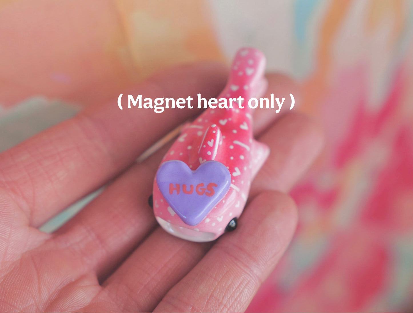 Convo hearts - magnetic hats 💛