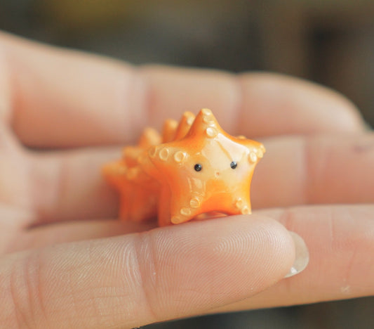 Starfish magnet - polymer clay