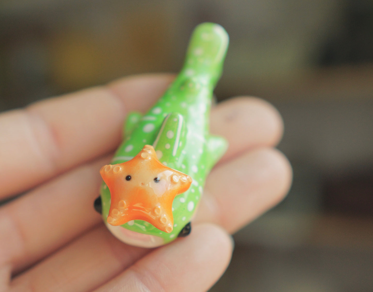 Starfish magnet - polymer clay