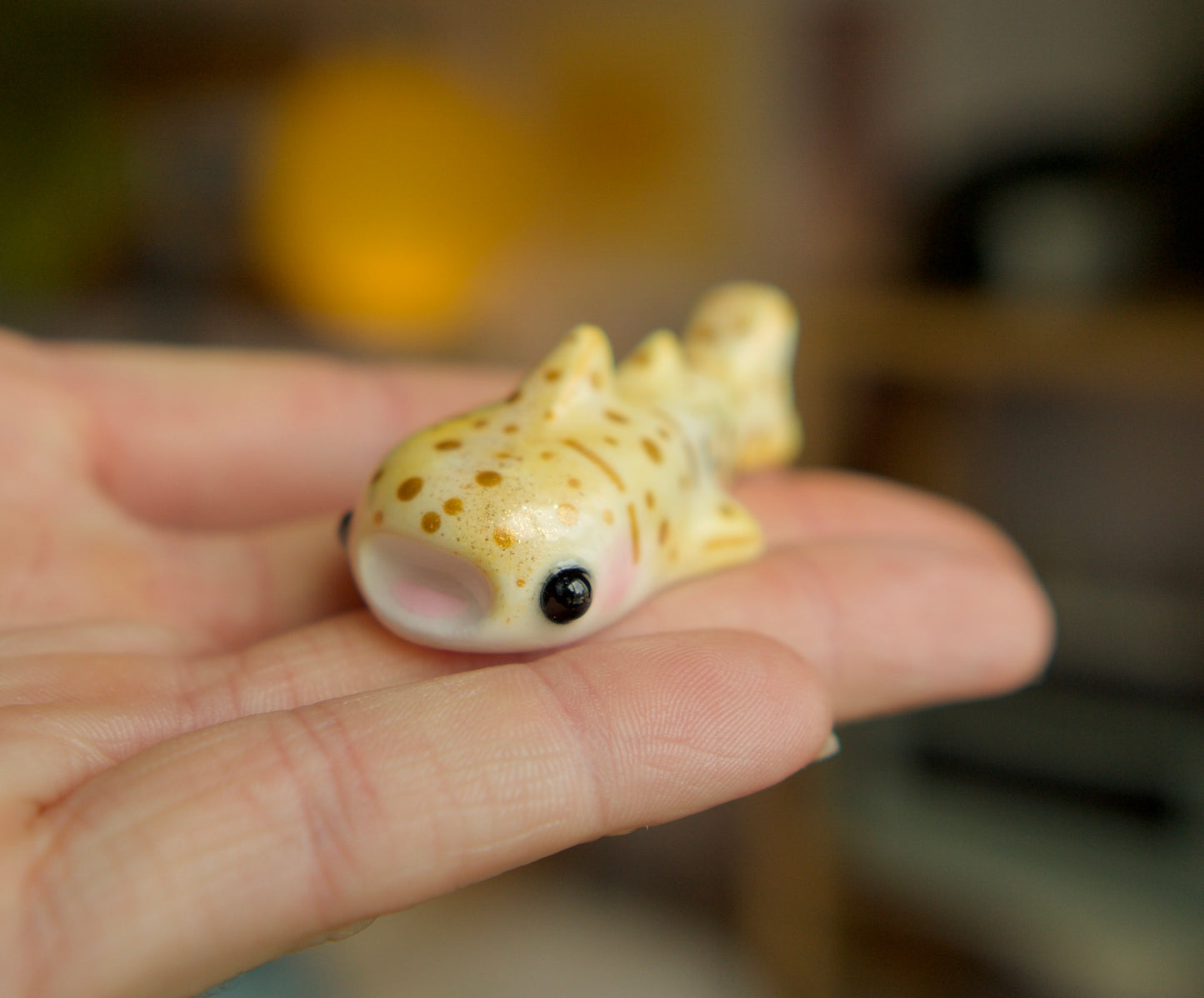 Sunny Shark set - magnetic polymer clay figurine