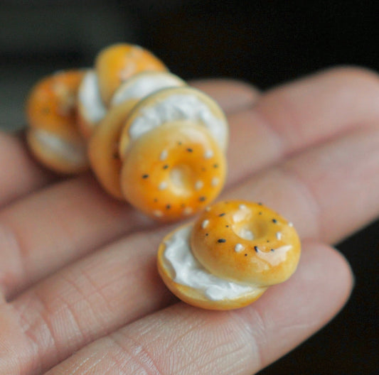 Baked goods magnets - polymer clay