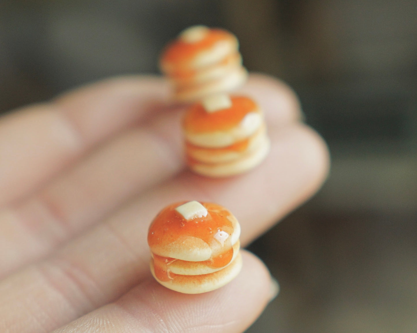 Baked goods magnets - polymer clay