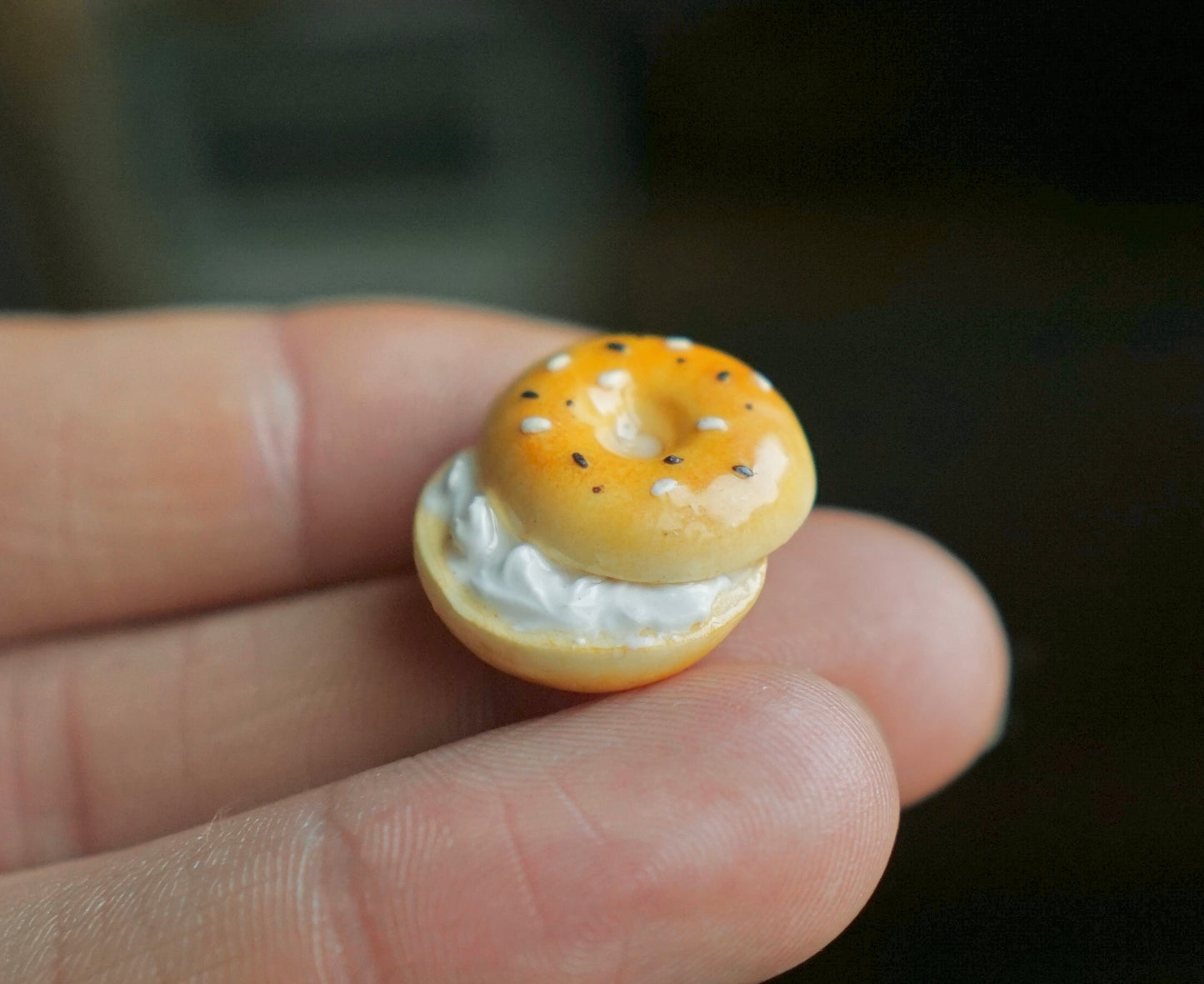 Baked goods magnets - polymer clay
