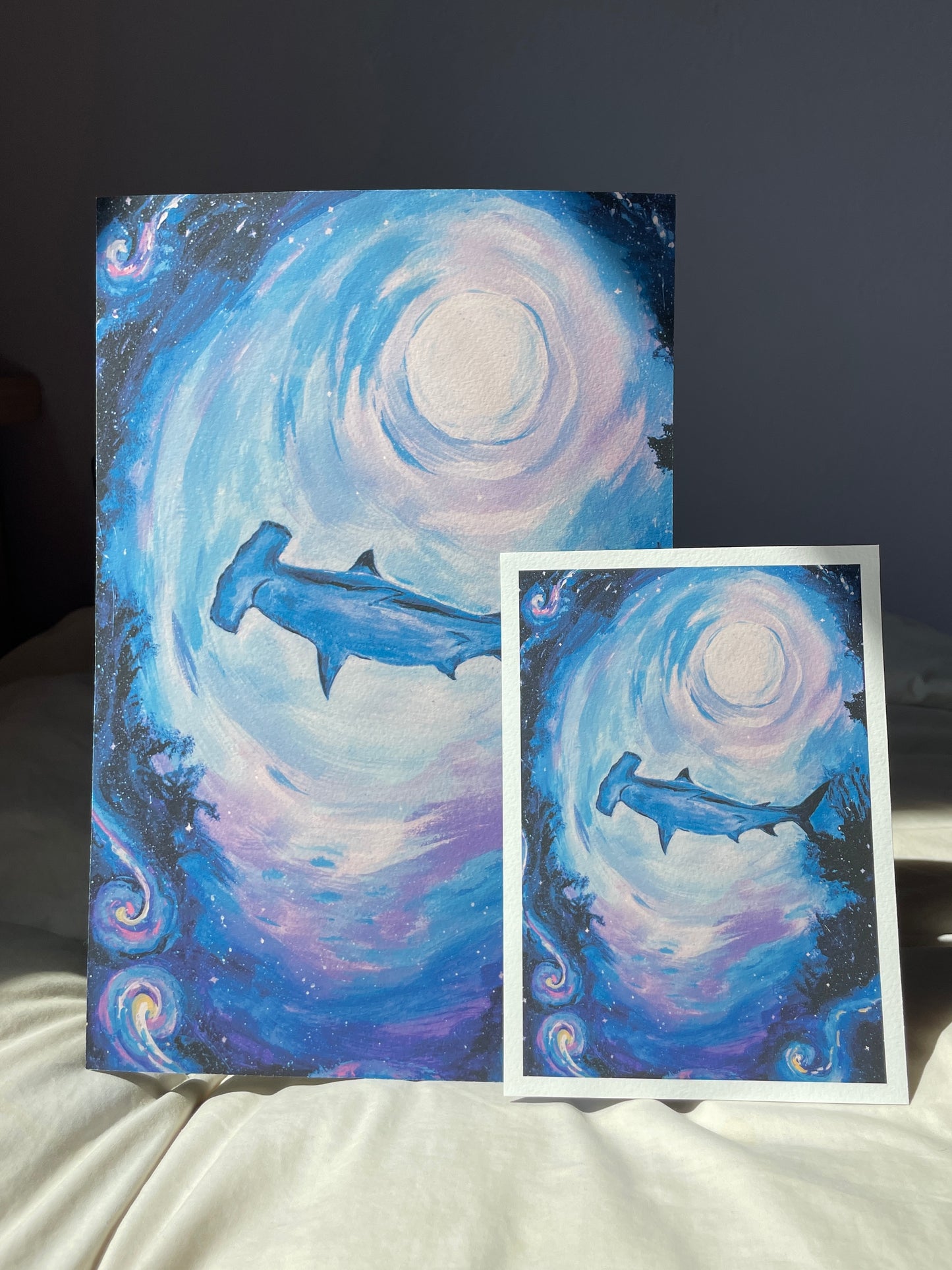 Galatic hammerhead Print ✨ - Fine Art Giclée Print